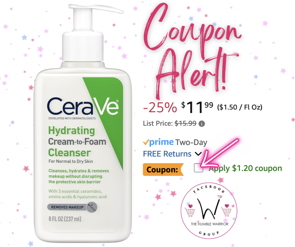 Cerave Hydrating Cream to Foam Cleanser!